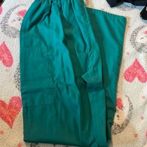 Scrub pants, green